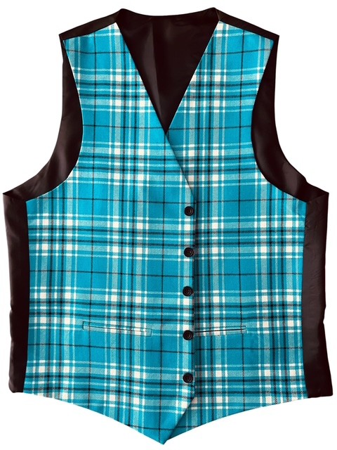 Reform UK Tartan Waistcoat - Image 1